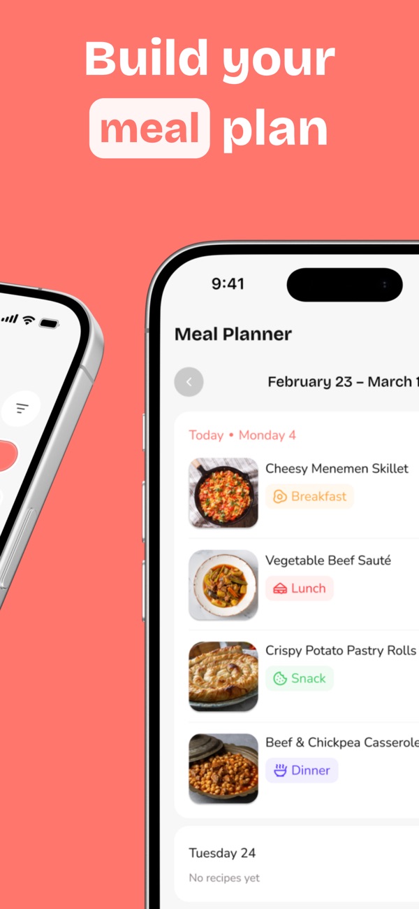 Build your meal plan